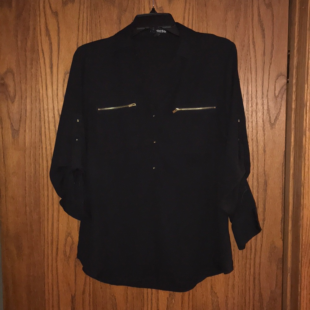 Women’s black blouse